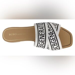 BCBGeneration Monochrome Logo Sandals